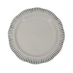 Juliska Sitio Stripe Dinner Plate Delft Blue 11" Made In Portugal NEW